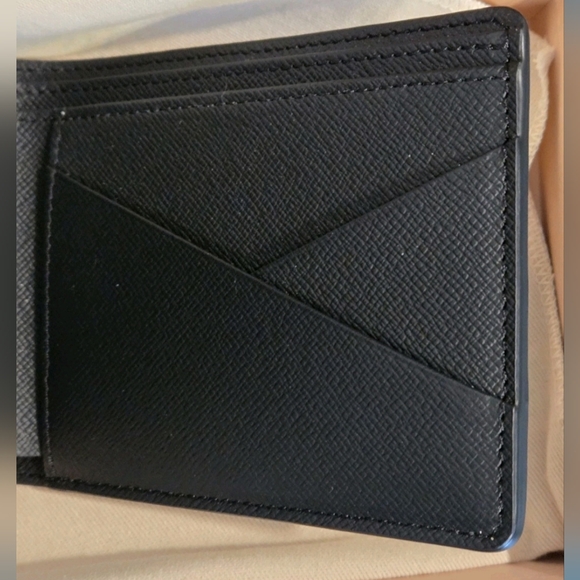 Louis Vuitton Men’s Black Monogram Eclipse Multiple Bifold Wallet M61695 (NWT) - Picture 8 of 10